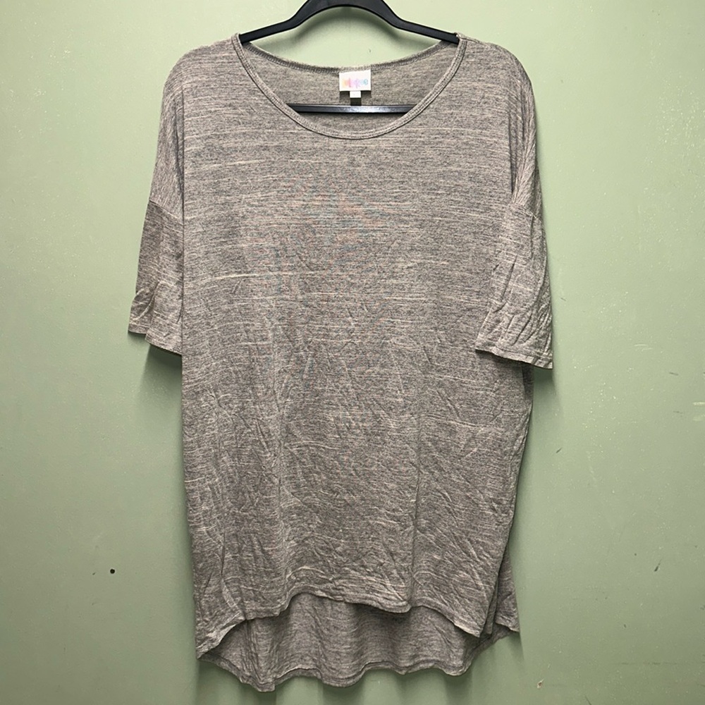 Womens LuLaRoe Grey Shirt
